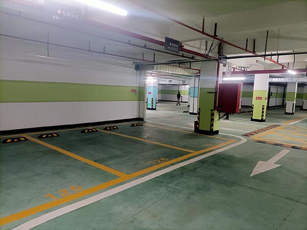 歙县小区划线